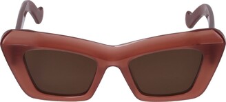 Loewe Chunky Anagram Cat-eye Sunglasses