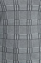 Thumbnail for your product : Vince Camuto Mesh Yoke Plaid Jacquard Sweater (Regular & Petite)