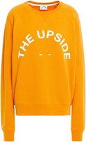 Thumbnail for your product : The Upside Printed French Cotton-terry Sweatshirt