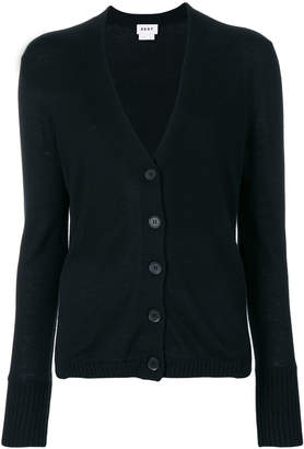 DKNY button-down fitted cardigan