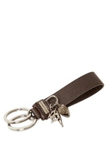 Thumbnail for your product : Dolce & Gabbana Dauphine Leather Rings Charms Key Holder