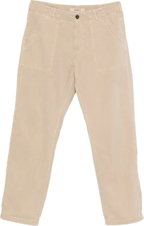 40weft Straight-Leg Trousers