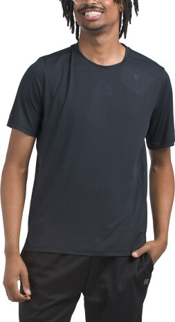 TJMAXX Active Textured T-Shirt For Men, Spandex/Polyester