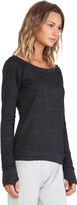 Thumbnail for your product : So Low SOLOW Ballet Sweatshirt with Thumbholes