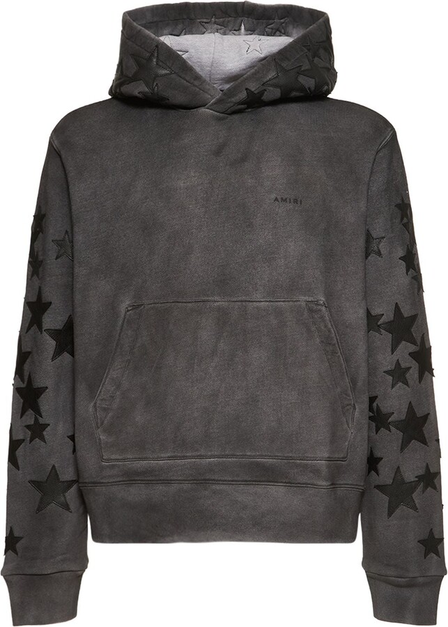 【定価41万】AMIRI Pigment Spray Star Hoodie M Buy Amiri Pigment Spray Star Hoodie 'Heather Carolina Blue