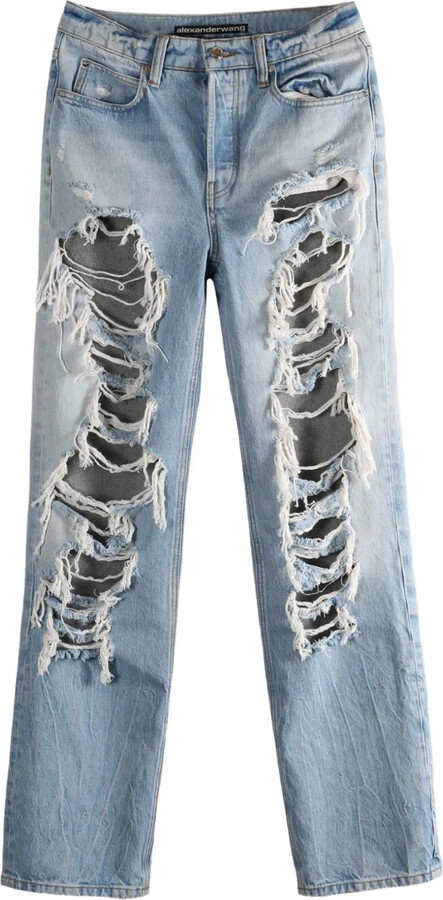 Alexander Wang Ripped Jeans