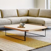 Thumbnail for your product : Gus* Modern Porter Square Coffee Table, Black & Blonde Ash