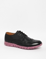 Thumbnail for your product : ASOS Leather Brogues - Black