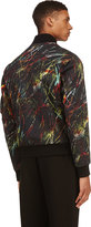 Thumbnail for your product : McQ Black & Yellow Firework Bomber Jacket
