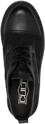Cult Mesh-Panel Lace-Up Brogues