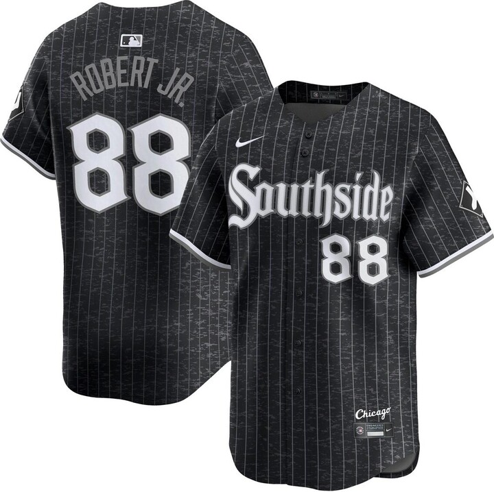 Nike Men's Luis Robert Jr. Black Chicago White Sox City Connect Limited Player Jersey