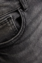 Thumbnail for your product : DL1961 Cropped Distressed Mid-rise Skinny Jeans