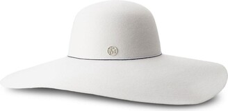 Maison Michel Blanche wool-felt capeline hat