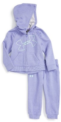 Under Armour Infant Girl's Big Logo Hoodie & Sweatpants Set