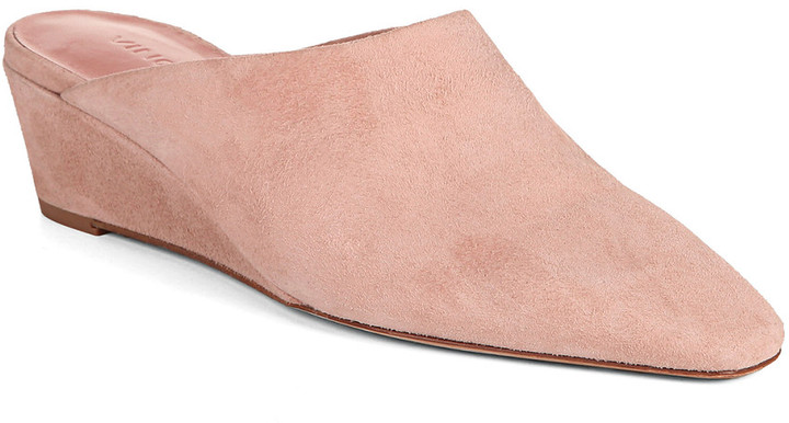vince suede mules