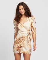 Thumbnail for your product : Shona Joy Ines Draped Sleeve Mini Dress