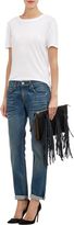 Thumbnail for your product : Marni Fringed Biker Clutch-Black