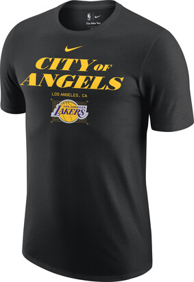 Nike Los Angeles Lakers Showtime City Edition Men's Dri-FIT NBA  Short-Sleeve Jacket in Yellow - ShopStyle
