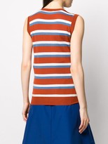 Thumbnail for your product : Plan C Striped Tank Top