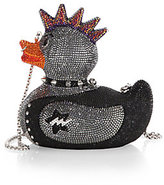 Thumbnail for your product : Judith Leiber Rubber-Duck Swarovski Crystal Clutch
