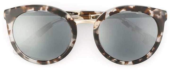 Dolce & Gabbana Eyewear printed oval frame sunglasses