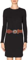Thumbnail for your product : Henry Beguelin Embroidered Waist Leather Belt