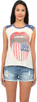 Thumbnail for your product : Lauren Moshi Flag Tongue Shirt in Baig/Blue