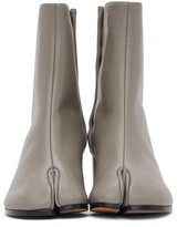 Thumbnail for your product : Maison Margiela SSENSE Exclusive Grey Mid Heel Tabi Boots