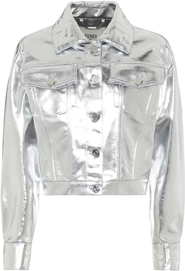 fendi denim jacket womens