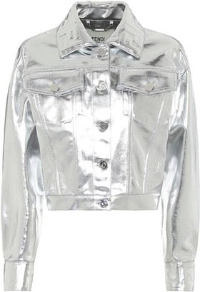fendi denim jacket womens