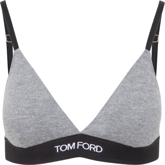 Tom Ford Logo-Underband Triangle Bra