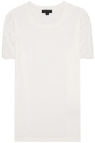 Burberry T-shirt en coton et dentelle 
