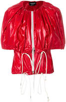 Calvin Klein 205W39nyc zip-up cape jacket