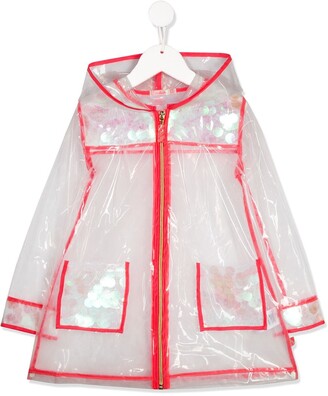Billieblush Hooded Rain Jacket