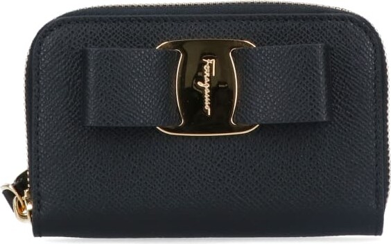 Ferragamo 'fiocco Vara' Business Card Holder