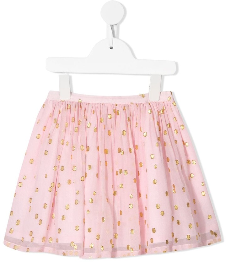 Velveteen Jemima metallic-dots skirt - ShopStyle