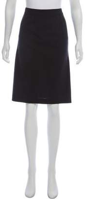 Theory Wool Knee-Length Skirt