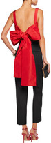 Thumbnail for your product : Rochas Cropped Wool-Canvas Straight-Leg Pants