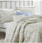 Thumbnail for your product : Laura Ashley Fawna 3Pc Blue Quilt Set