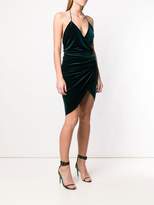 Thumbnail for your product : Alexandre Vauthier ruched velvet halter dress