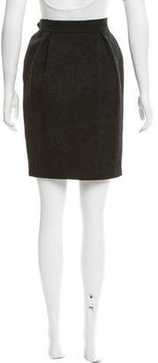 Christian Lacroix Knee-Length Jacquard Skirt
