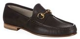 Thumbnail for your product : Gucci Horsebit Suede Loafer