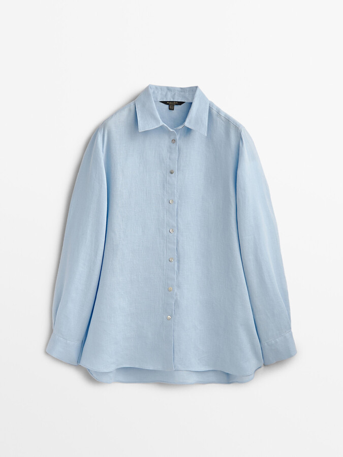 Sky Blue Tops | Shop the world's largest collection of fashion 