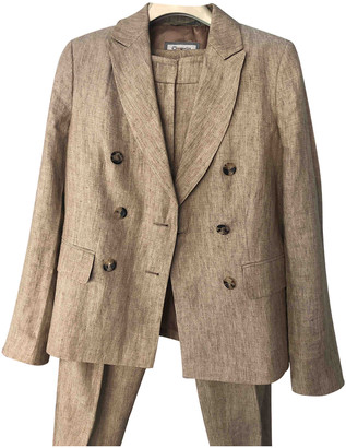 Cappellini Beige Linen Jacket for Women