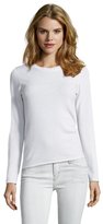 Thumbnail for your product : Magaschoni black cashmere crewneck rolled hem sweater