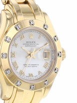 Thumbnail for your product : Rolex 1995 pre-owned Datejust Pearlmaster 29mm