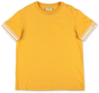 Fendi Kids Logo Tape T-Shirt