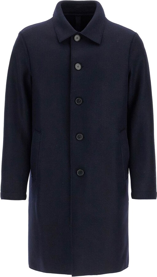 HOT Mac Coat Harris Wharf London Mens Harris Wharf London