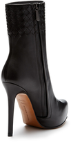 Thumbnail for your product : Bottega Veneta Combo Leather Pointed-Toe Platform Boot