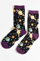 Thumbnail for your product : Urban Outfitters Neon Space Sock